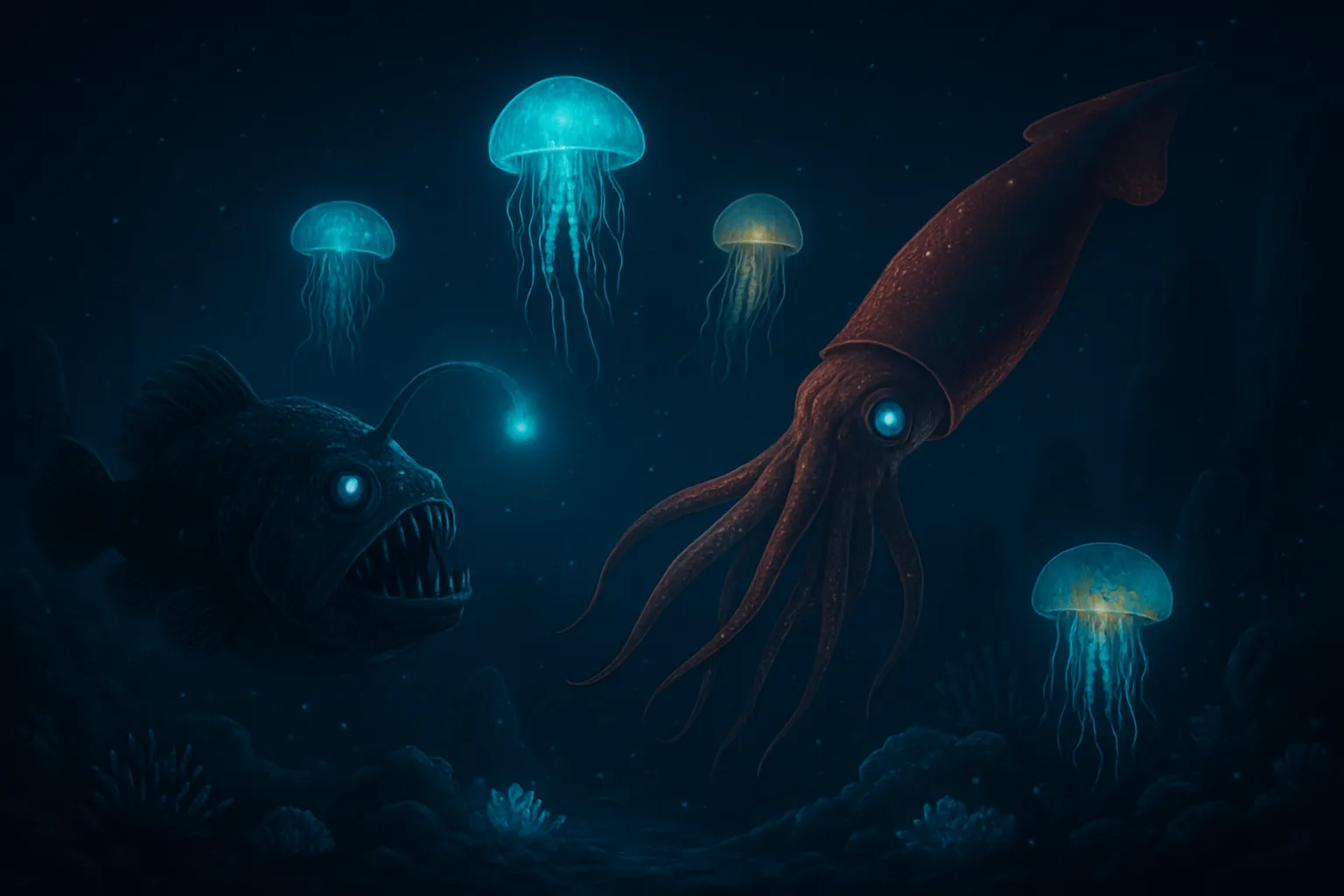 Glow in the Dark: The Fascinating Lives of Deep-Sea Creatures You Never Knew Existed